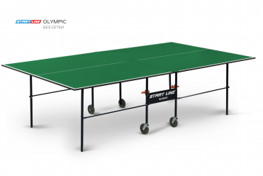 Стол теннисный Start Line Olympic зелёный 6020-1